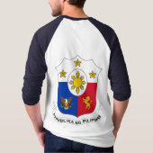 Wappen der Philippinen T-Shirt (Rückseite)