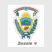 Wappen der Provinz Imbabura, Ecuador Aufkleber (Blatt)