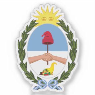 Wappen der Provinz Mendoza, Argentinien Aufkleber