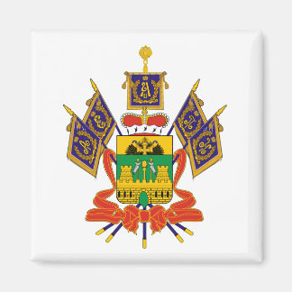 Wappen der Region Krasnodar Russland Magnet