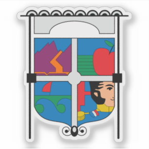 Wappen der Region O'Higgins, Chile Aufkleber