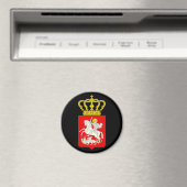 Wappen der Republik Georgien-Magnet Magnet (In Situ (Geschirrspüler))