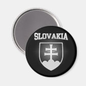Wappen der Slowakei Magnet (Vorderseite/Rückseite)