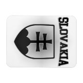 Wappen der Slowakei Magnet (Horizontal)