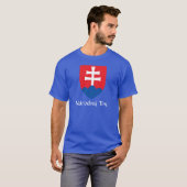 Wappen der Slowakei Národný Tím T - Shirt (Vorne ganz)