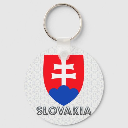 Wappen der Slowakei Schlüsselanhänger (Vorderseite)