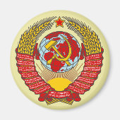 Wappen der sowjetischen Gewerkschaft Magnet (Vorne)