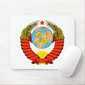 Wappen der sowjetischen sozialistischen Republik Mousepad (Mit Mouse)