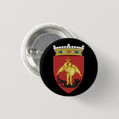 Wappen der Stadt Brüssel Button (Vorne & Hinten)