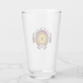 Wappen der Stadt El Paso, Texas Glas (Rückseite)