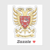Wappen der Stadt Perth, Schottland Aufkleber (Blatt)