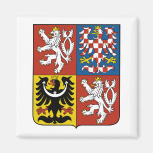 Wappen der Tschechischen Republik Magnet