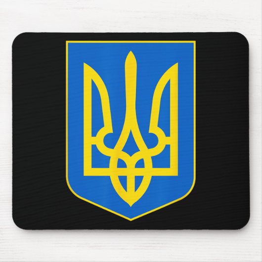 Wappen der Ukraine 1 Mousepad (Vorne)