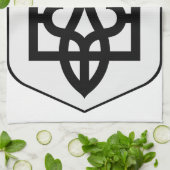 Wappen der Ukraine Geschirrtuch (Gefaltet)