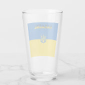 Wappen der Ukraine Glas (Rückseite)
