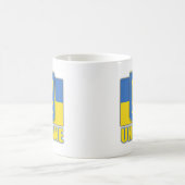 Wappen der Ukraine Kaffeetasse (Mittel)