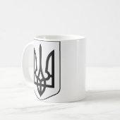 Wappen der Ukraine Kaffeetasse (Vorderseite Links)