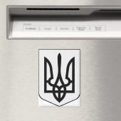 Wappen der Ukraine Magnet (In Situ (Geschirrspüler))