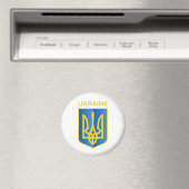 Wappen der Ukraine Magnet (In Situ (Geschirrspüler))