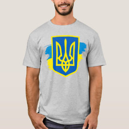 Wappen der Ukraine mit T - Shirt