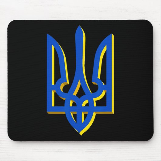 Wappen der Ukraine Mousepad (Vorne)