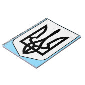Wappen der Ukraine Notizblock (Linke Seite)
