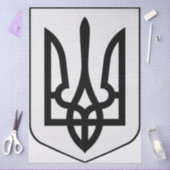 Wappen der Ukraine Seidenpapier (Basteln)