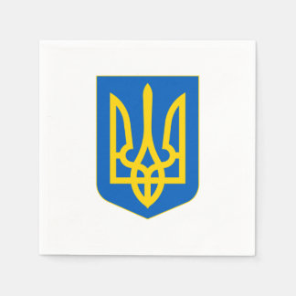 Wappen der Ukraine Serviette
