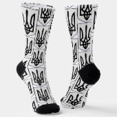 Wappen der Ukraine Socken (Gewinkelt)
