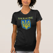 Wappen der Ukraine T-Shirt (Vorderseite)
