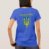 Wappen der Ukraine T-Shirt (Rückseite)