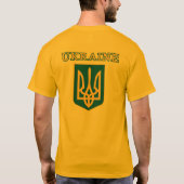 Wappen der Ukraine T-Shirt (Rückseite)