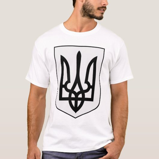 Wappen der Ukraine T-Shirt (Vorderseite)