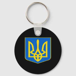 Wappen der Ukraine Ukrainisches Emblem Symbol Schlüsselanhänger