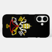 Wappen der Vatikanstadt Case-Mate iPhone Hülle (Rückseite (Horizontal))
