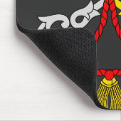 Wappen der Vatikanstadt Mousepad (Ecke)