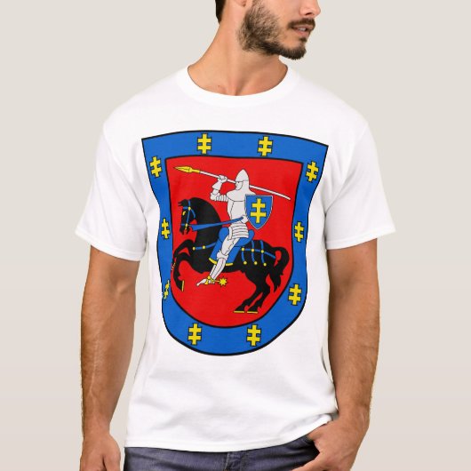 Wappen der Vilnius County T-Shirt (Vorderseite)