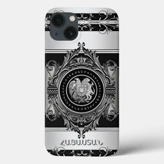 Wappen des armenischen iPhone/iPad-Gehäuses Case-Mate iPhone Hülle (Rückseite)