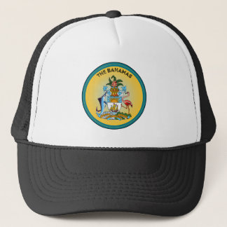 Wappen des bahamaischen Erbes Truckerkappe