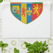 Wappen des Baskenlandes (Euskal Herria), Handtuch (Gefaltet)