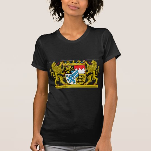 Wappen des Bayern-(Deutschland) T-Shirt (Vorderseite)