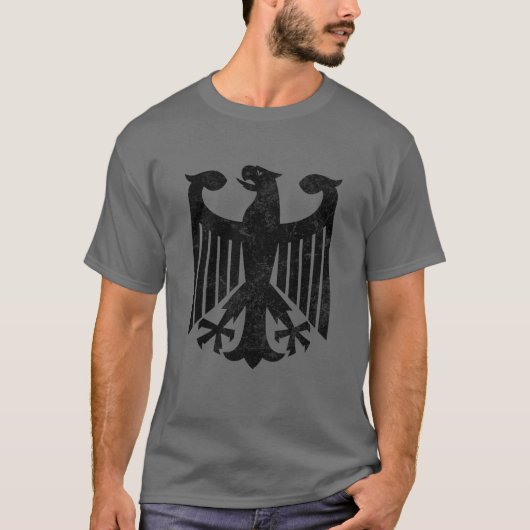 Wappen des Bundesstaatlichen Adler-T - Shirt in De (Vorderseite)