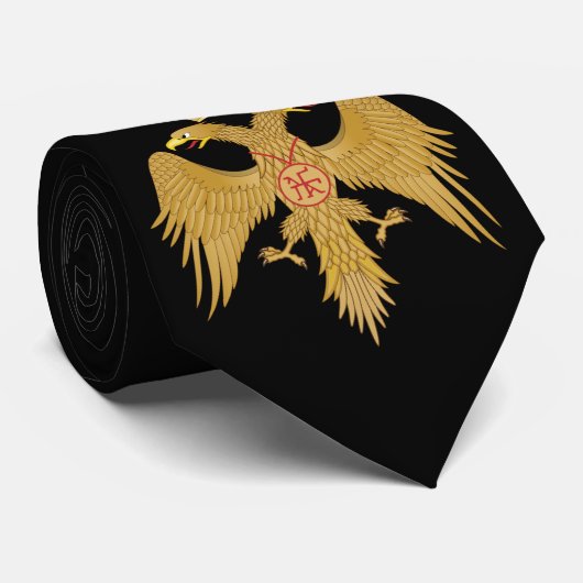 Wappen des Byzantiners Krawatte (Gerollt)