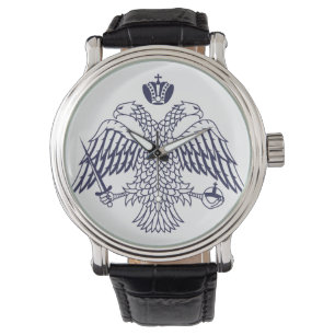 Wappen des byzantinischen Volkes Armbanduhr