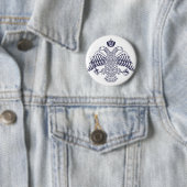 Wappen des byzantinischen Volkes Button (Beispiel)