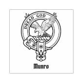 Wappen des Clan Munro Gummistempel (Prägung)