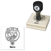 Wappen des Clan Munro Gummistempel (Stempel)