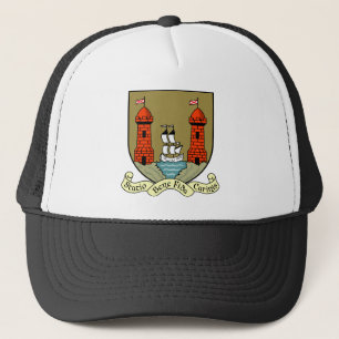 Wappen des County Cork Irland Truckerkappe
