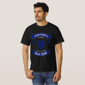 Wappen des Cyber Security Blue Team Defender T-Shirt (Vorne ganz)