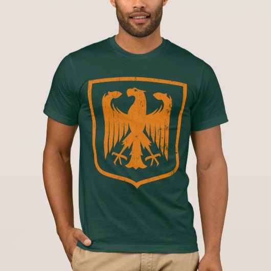 Wappen des Deutschen Eagle - Deutschland T-Shirt (Vorderseite)